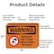 Signmission Important Don't Pour Grease With Symbol, 14 in W x Rectangle, Aluminum OS-2PACK-WS-A-1014-L-12197 - alternate 3